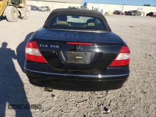 2009 Mercedes-Benz CLK 350 with VIN WDBTK56F69T107693, listed as a Copart auction lot 75328314 with 120,273 mi miles and Salvage Title. Bid and sale history available at DreamBid. Image 6.