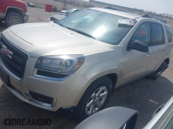2016 GMC Acadia SLE with VIN 1GKKVPKD2GJ211888, listed as a IAAI auction lot 41914370 with 155,972 mi miles and . Bid and sale history available at DreamBid. Image 2.