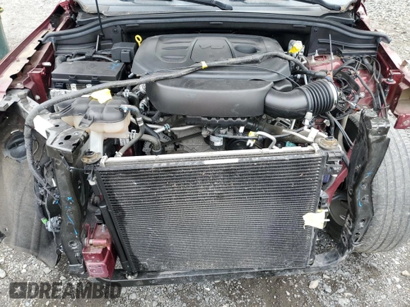 2021 Jeep Grand Cherokee Laredo X with VIN 1C4RJFAG4MC509936, listed as a Copart auction lot 62006885 with 44,271 mi miles and Salvage title. Bid and sale history available at DreamBid. Image 12.