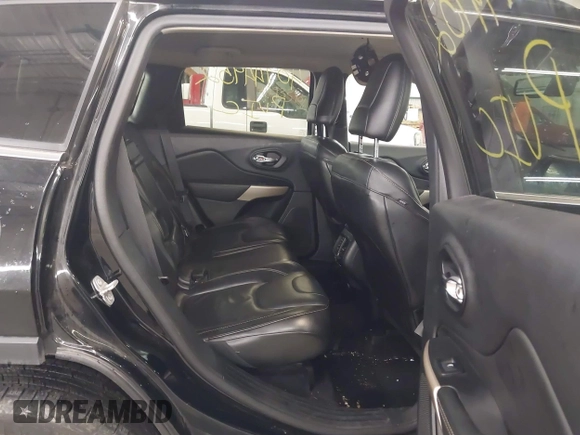 2018 Jeep Cherokee Limited with VIN 1C4PJMDB5JD617757, listed as a IAAI auction lot 40944952 with 81,573 mi miles. Bid and sale history available at carsss.com. Image 8.