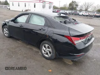 2022 Hyundai Elantra SE with VIN 5NPLL4AG7NH072024, listed as a IAAI auction lot 41942671 with 37,045 mi miles and . Bid and sale history available at DreamBid. Image 3.