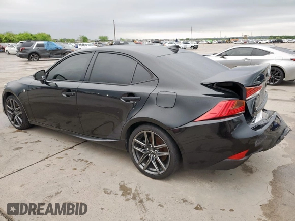 2017 Lexus IS 200t with VIN JTHBA1D29H5044292, listed as a Copart auction lot 51511985 with 109,369 mi miles and Salvage Title. Bid and sale history available at DreamBid. Image 2.