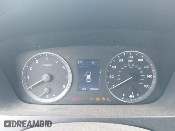 2017 Hyundai Sonata 2.4L with VIN 5NPE24AF1HH443556, listed as a IAAI auction lot 42059889 with 179,662 mi miles and . Bid and sale history available at carsss.com. Image 7.