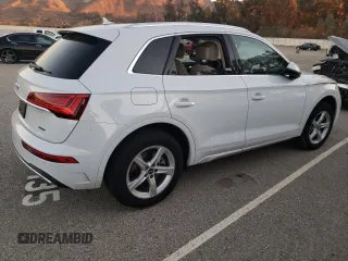 2021 Audi Q5 Premium with VIN WA1AAAFY7M2023249, listed as a Copart auction lot 68838052 with 0 mi miles. Bid and sale history available at carsss.com. Image 3.