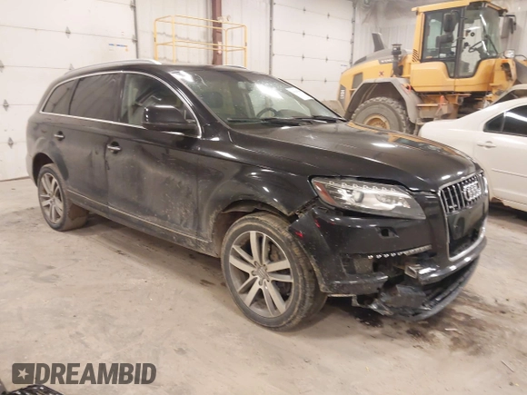 2015 Audi Q7 Premium Plus with VIN WA1LMAFE2FD014066, listed as a IAAI auction lot 41967896 with 194,202 mi miles and . Bid and sale history available at DreamBid. Image 1.