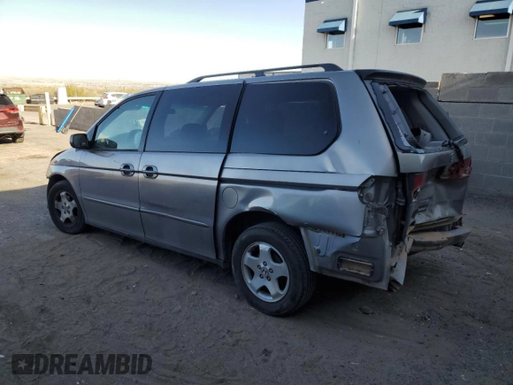 2000 Honda Odyssey EX with VIN 2HKRL1861YH527864, listed as a Copart auction lot 51343745 with 262,483 mi miles and Salvage Title. Bid and sale history available at DreamBid. Image 2.
