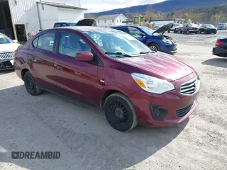 2019 Mitsubishi Mirage ES z VIN ML32F3FJ9KHF00323, wystawiony jako IAAI lot #41978070 z przebiegiem 117 512 mil mil oraz . Historia ofert i sprzedaży dostępna na DreamBid. Obrazek 1.