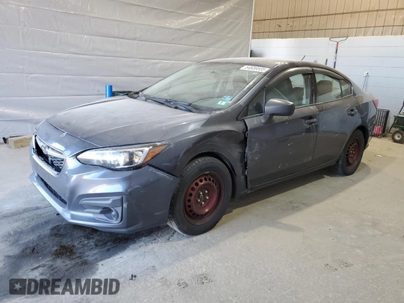 2017 Subaru Impreza with VIN 4S3GKAA63H3603844, listed as a Copart auction lot 54659505 with 124,636 mi miles and Salvage title. Bid and sale history available at DreamBid. Image 1.