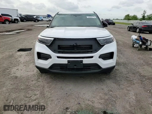 2022 Ford Explorer with VIN 1FMSK7BH7NGB30639, listed as a Copart auction lot 55044715 with 15,882 mi miles and Salvage title. Bid and sale history available at DreamBid. Image 14.