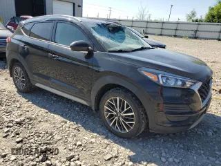 2020 Hyundai Tucson Ultimate with VIN KM8J3CALXLU131676, listed as a Copart auction lot 63118485 with 41,127 mi miles and Salvage title. Bid and sale history available at DreamBid. Image 4.