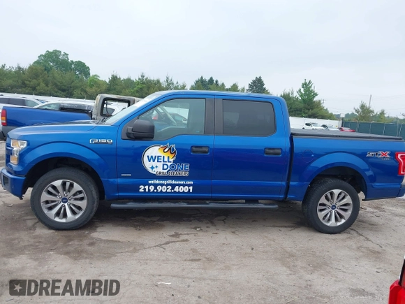 2017 Ford F-150 XL z VIN 1FTEW1EP2HFC00290, wystawiony jako IAAI lot #42390498 z przebiegiem 136 065 mil mil oraz . Historia ofert i sprzedaży dostępna na DreamBid. Obrazek 15.