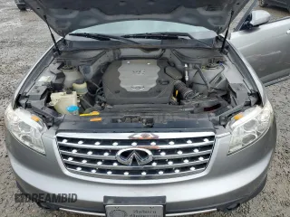 2006 Infiniti FX35 with VIN JNRAS08W06X206264, listed as a Copart auction lot 79612294 with 137,088 mi miles and Salvage Title. Bid and sale history available at carsss.com. Image 12.