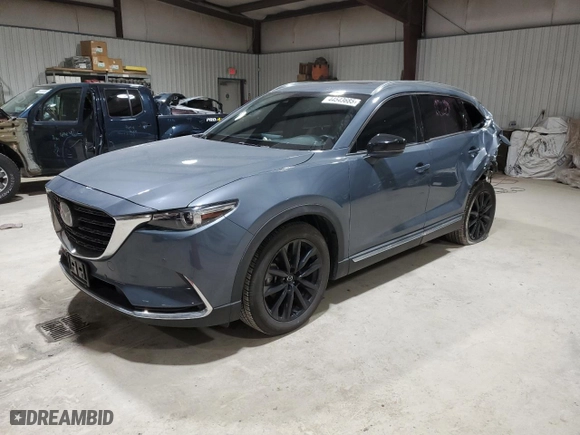 2021 Mazda CX-9 Grand Touring with VIN JM3TCBDY7M0505420, listed as a Copart auction lot 44543685 with 46,627 mi miles and Salvage Title. Bid and sale history available at carsss.com. Image 1.