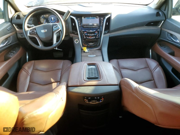 2019 Cadillac Escalade Premium Luxury with VIN 1GYS4CKJ6KR405289, listed as a Copart auction lot 88731195 with 75,265 mi miles and Salvage Title. Bid and sale history available at carsss.com. Image 8.
