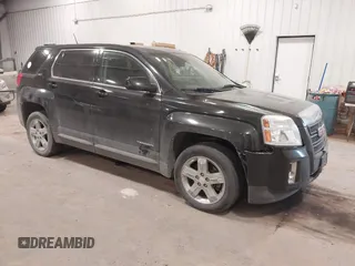 2013 GMC Terrain SLT with VIN 2GKFLVE39D6394925, listed as a IAAI auction lot 41543587 with 122,101 mi miles. Bid and sale history available at carsss.com. Image 1.