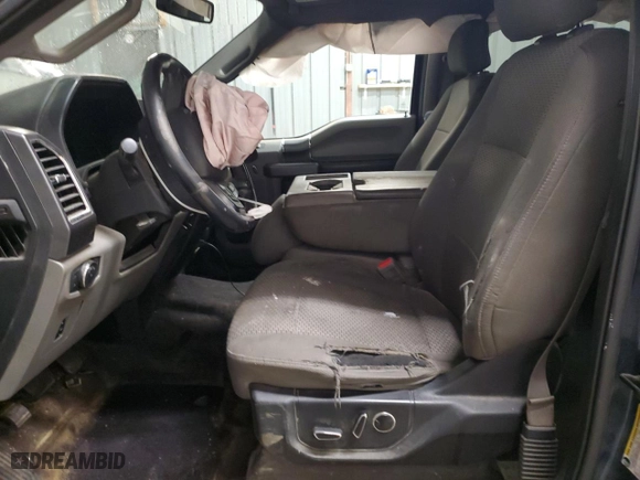 2016 Ford F-150 XLT with VIN 1FTEW1EF9GFA84060, listed as a Copart auction lot 52157755 with 163,177 mi miles and Salvage Title. Bid and sale history available at carsss.com. Image 7.