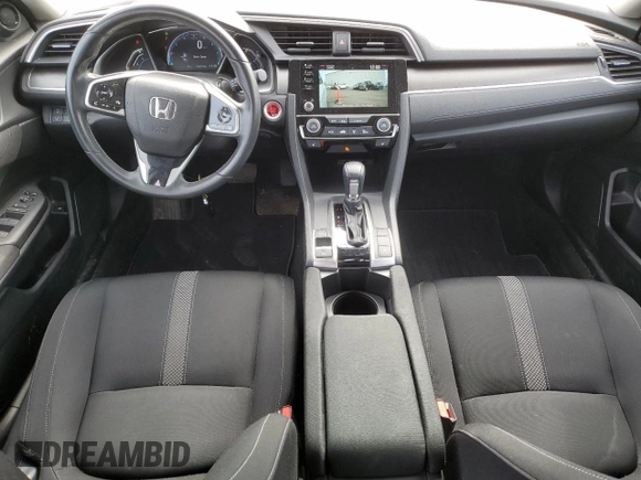 2021 Honda Civic Sedan EX with VIN 2HGFC2F7XMH004318, listed as a Copart auction lot 72408934 with 35,768 mi miles and Clean Title. Bid and sale history available at carsss.com. Image 8.