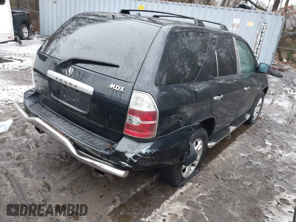 2004 Acura MDX Touring Pkg with VIN 2HNYD18684H532713, listed as a IAAI auction lot 41525616 with 219,241 mi miles. Bid and sale history available at carsss.com. Image 6.
