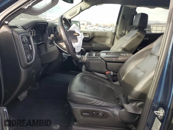 2020 Chevrolet Silverado 1500 LTZ with VIN 1GCUYGED0LZ271963, listed as a Copart auction lot 43504765 with Not Provided miles and Salvage Title. Bid and sale history available at DreamBid. Image 7.