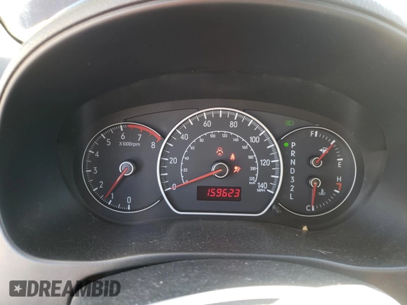 2008 Suzuki SX4 with VIN JS2YC412185104339, listed as a Copart auction lot 48177505 with 159,623 mi miles and Salvage Title. Bid and sale history available at carsss.com. Image 9.