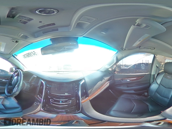 2015 Cadillac Escalade ESV Premium with VIN 1GYS4JKJ7FR174963, listed as a Copart auction lot 54195675 with 120,171 mi miles and Salvage title. Bid and sale history available at DreamBid. Image 15.