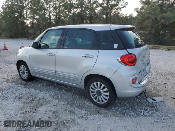 2014 FIAT 500L Easy with VIN ZFBCFABHXEZ026955, listed as a Copart auction lot 78089154 with 119,552 mi miles and Salvage Title. Bid and sale history available at carsss.com. Image 2.