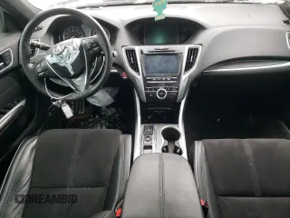 2018 Acura TLX w/A-SPEC Pkg with VIN 19UUB3F60JA801467, listed as a Copart auction lot 89246245 with 0 mi miles and Salvage Title. Bid and sale history available at carsss.com. Image 8.