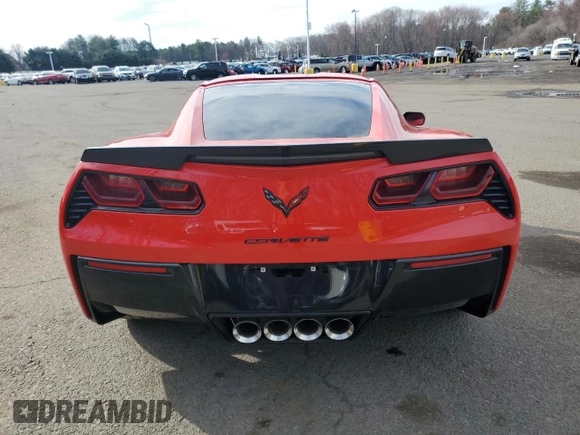 2014 Chevrolet Corvette 2LT with VIN 1G1YD2D77E5104112, listed as a Copart auction lot 51933505 with Not provided miles and Salvage title. Bid and sale history available at DreamBid. Image 6.