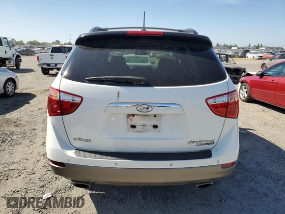2011 Hyundai Veracruz GLS z VIN KM8NUDCC0BU149300, wystawiony jako Copart lot #56431045 z przebiegiem 218 994 mil mil oraz Czysty tytuł • Clean title. Historia ofert i sprzedaży dostępna na DreamBid. Obrazek 6.