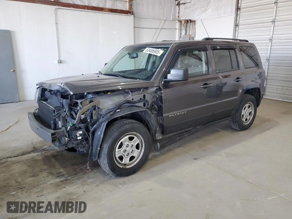 2016 Jeep Patriot Sport с VIN 1C4NJRBB8GD509035, выставлен на аукционе Copart как лот 53486905 с пробегом 135 871 миль миль и Списание • Salvage title. История ставок и продаж доступна на DreamBid. Изображение 1.