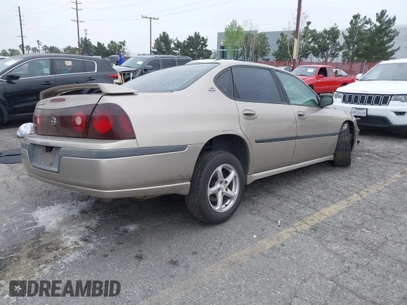 2003 Chevrolet Impala LS with VIN 2G1WH52K239353096, listed as a IAAI auction lot 41890556 with 149,065 mi miles and . Bid and sale history available at DreamBid. Image 4.