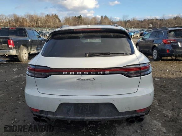 2019 Porsche Macan S z VIN WP1AB2A51KLB33225, wystawiony jako Copart lot #42599335 z przebiegiem 29 132 mil mil oraz Szkoda całkowita • Salvage title. Historia ofert i sprzedaży dostępna na DreamBid. Obrazek 6.