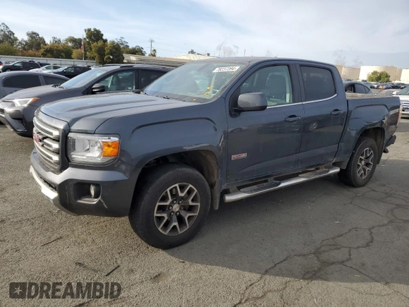 2015 GMC Canyon 4WD SLE with VIN 1GTG6BE31F1221315, listed as a Copart auction lot 78237394 with 93,411 mi miles and Salvage Title. Bid and sale history available at carsss.com. Image 1.