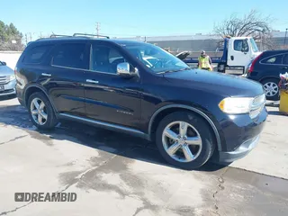 2011 Dodge Durango Citadel with VIN 1D4SD5GT2BC674231, listed as a IAAI auction lot 41828197 with 193,964 mi miles and . Bid and sale history available at DreamBid. Image 1.