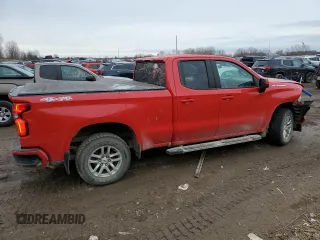 2019 Chevrolet Silverado 1500 RST with VIN 1GCRYEEK2KZ285600, listed as a Copart auction lot 83615634 with 37,625 mi miles and Clean Title. Bid and sale history available at DreamBid. Image 3.