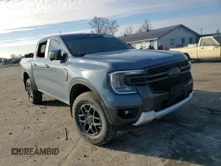 2024 Ford Ranger XLT with VIN 1FTER4HH0RLE02805, listed as a Copart auction lot 86815554 with 11,958 mi miles and Salvage Title. Bid and sale history available at carsss.com. Image 11.