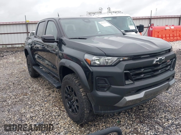 2024 Chevrolet Colorado 4WD Trail Boss with VIN 1GCPTEEK9R1310474, listed as a IAAI auction lot 42114233 with 4,970 mi miles and . Bid and sale history available at DreamBid. Image 1.