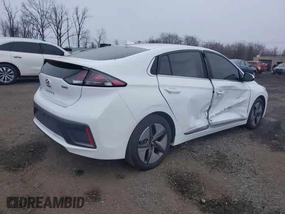 2022 Hyundai Ioniq SEL z VIN KMHC85LC2NU269248, wystawiony jako Copart lot #83308334 z przebiegiem 35 448 mil mil oraz Szkoda całkowita • Salvage title. Historia ofert i sprzedaży dostępna na DreamBid. Obrazek 3.