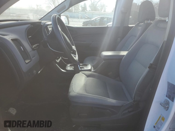 2021 Chevrolet Colorado 2WD Work Truck with VIN 1GCGSBEA2M1192933, listed as a Copart auction lot 83776604 with 67,846 mi miles and Salvage title. Bid and sale history available at DreamBid. Image 7.