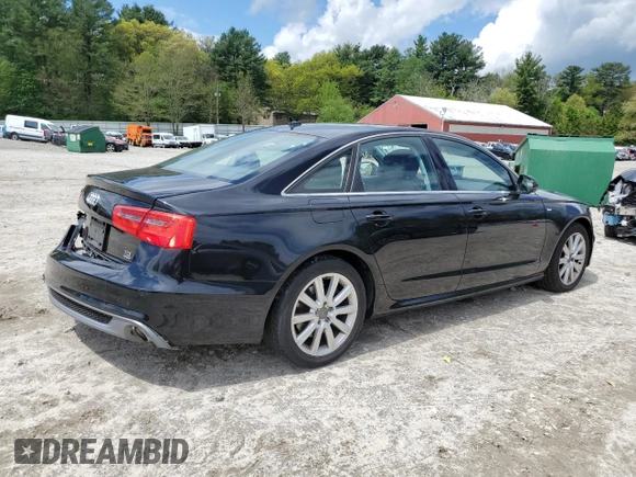 2014 Audi A6 Prestige with VIN WAUHMAFC0EN046966, listed as a Copart auction lot 56221765 with 112,042 mi miles and Clean title. Bid and sale history available at DreamBid. Image 3.