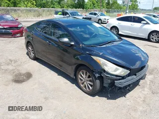 2015 Hyundai Elantra SE z VIN 5NPDH4AE2FH594453, wystawiony jako IAAI lot #42386719 z przebiegiem 199 522 mil mil oraz . Historia ofert i sprzedaży dostępna na DreamBid. Obrazek 1.