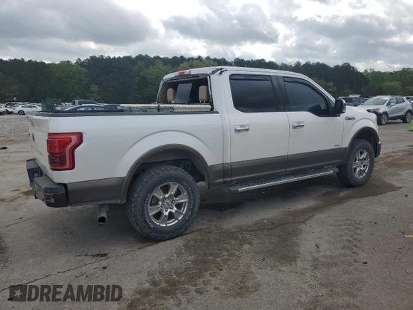 2015 Ford F-150 XL with VIN 1FTEW1CP5FFB56639, listed as a Copart auction lot 51499585 with 215,800 mi miles and Salvage Title. Bid and sale history available at carsss.com. Image 3.