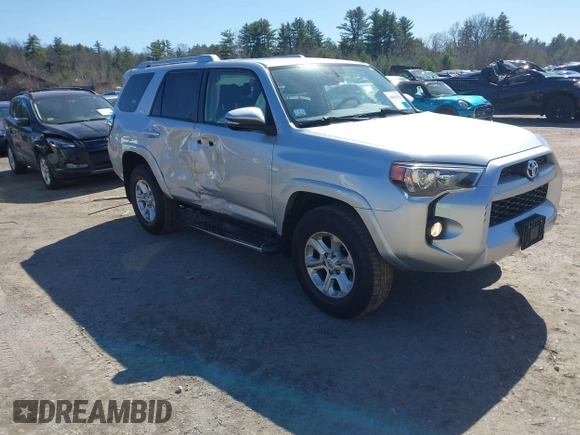 2018 Toyota 4Runner SR5 with VIN JTEBU5JR2J5581170, listed as a IAAI auction lot 41839275 with 60,212 mi miles and . Bid and sale history available at DreamBid. Image 1.