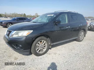 2014 Nissan Pathfinder S with VIN 5N1AR2MN0EC663873, listed as a Copart auction lot 51055005 with 184,437 mi miles and Clean Title. Bid and sale history available at carsss.com. Image 1.