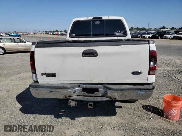 2001 Ford F-250 XL with VIN 1FTNW21FX1EB97783, listed as a Copart auction lot 58166315 with 244,201 mi miles and Clean title. Bid and sale history available at DreamBid. Image 6.