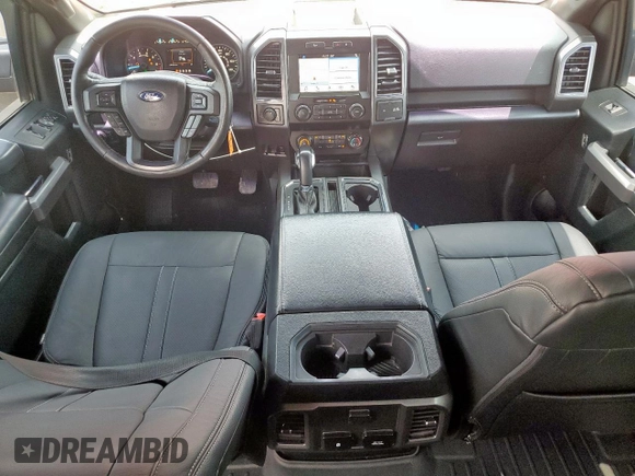 2019 Ford F-150 XL with VIN 1FTEW1EPXKFB27337, listed as a Copart auction lot 57979195 with 103,435 mi miles and Salvage title. Bid and sale history available at DreamBid. Image 8.
