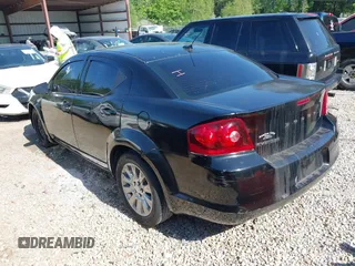 2014 Dodge Avenger SE with VIN 1C3CDZAB9EN173407, listed as a IAAI auction lot 42058578 with 197,205 mi miles and . Bid and sale history available at DreamBid. Image 3.
