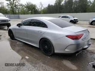 2019 Mercedes-Benz CLS 450 with VIN WDD2J5JB7KA028318, listed as a Copart auction lot 50853025 with 79,964 mi miles and Salvage title. Bid and sale history available at DreamBid. Image 2.