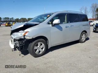 2015 Nissan Quest SV with VIN JN8AE2KP2F9133251, listed as a Copart auction lot 45543925 with 111,398 mi miles and Salvage Title. Bid and sale history available at carsss.com. Image 1.