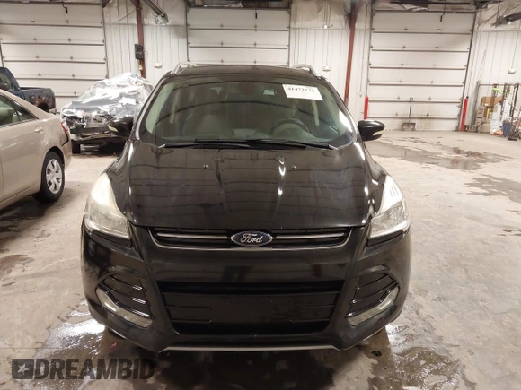2014 Ford Escape Titanium with VIN 1FMCU9J95EUD85537, listed as a IAAI auction lot 41472236 with 154,796 mi miles. Bid and sale history available at carsss.com. Image 12.